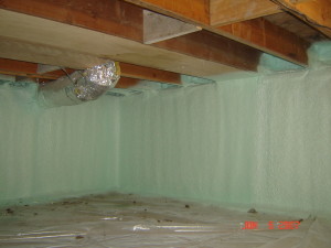Crawl Space Insulation KC Spray Foam
