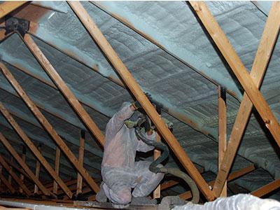 Pole Barn Spray Foam Insulation In Olathe Ks Kansas City